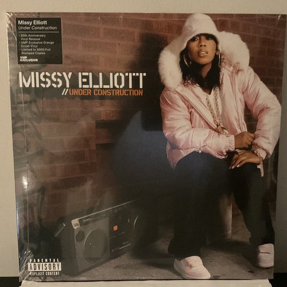 Missy Elliott Under Construction 2-LP ~ Exclusive Colored Vinyl ~ Brand New! - Picture 2 of 3